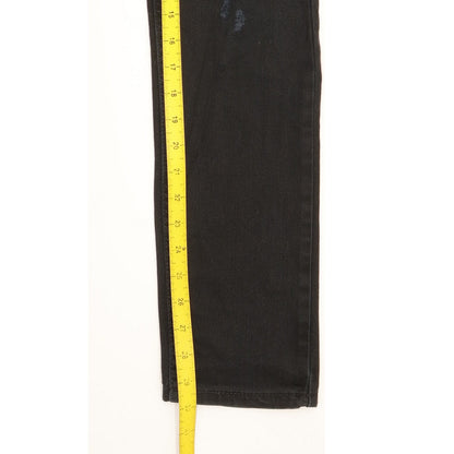 Levi's Men Black Skinny Slim Stretch Jeans W30 L30