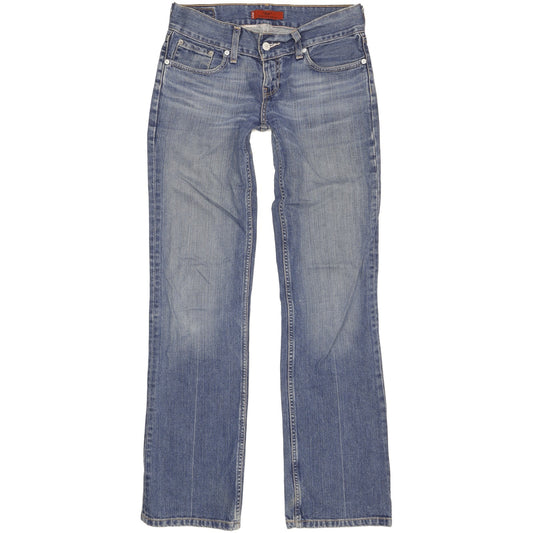 Levi's 557 Eve Women Blue Straight Slim Jeans W29 L33