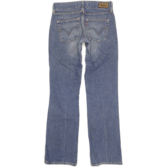 Levi's 557 Eve Women Blue Straight Slim Jeans W29 L33