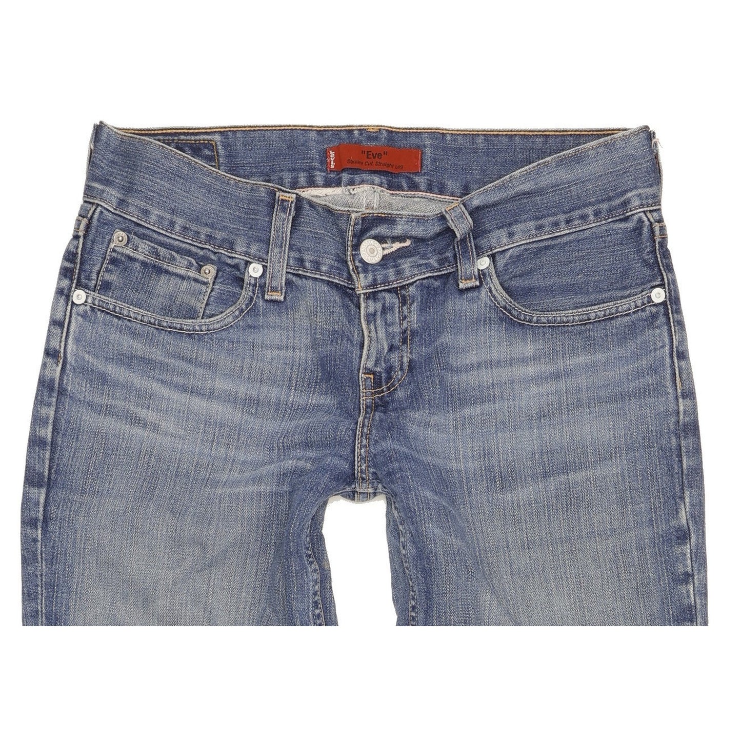 Levi's 557 Eve Women Blue Straight Slim Jeans W29 L33