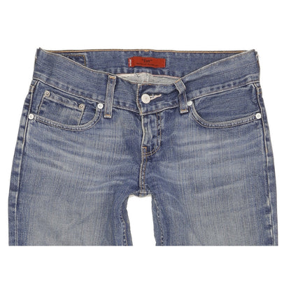 Levi's 557 Eve Women Blue Straight Slim Jeans W29 L33