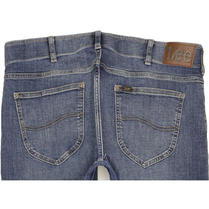Lee Men Blue Tapered Slim Stretch Jeans W36 L30