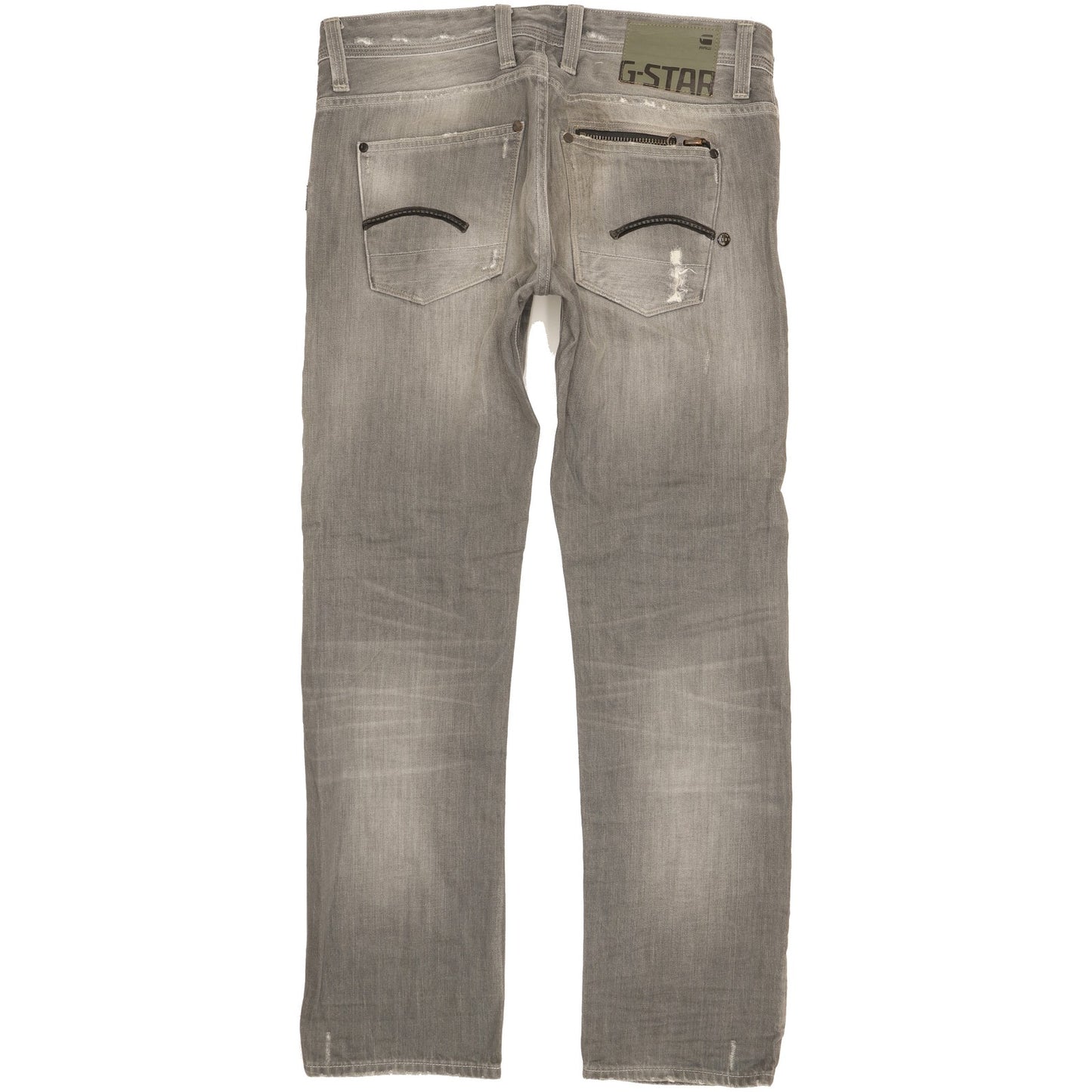 G-Star Attacc Men Grey Straight Regular Jeans W31 L31