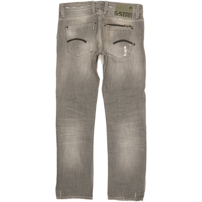 G-Star Attacc Men Grey Straight Regular Jeans W31 L31