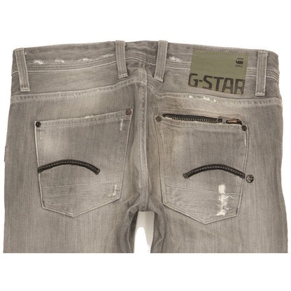 G-Star Attacc Men Grey Straight Regular Jeans W31 L31