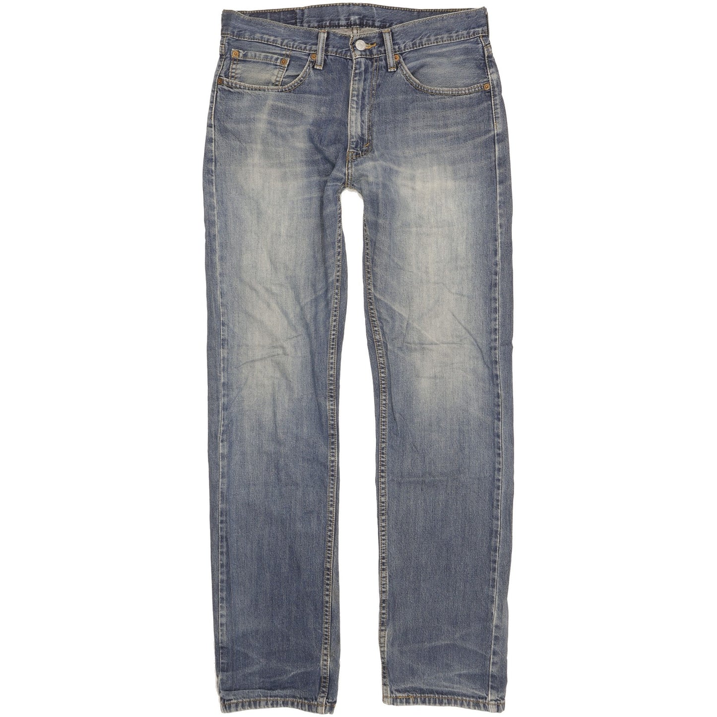 Levi's 505 Men Blue Straight Regular Jeans W32 L32
