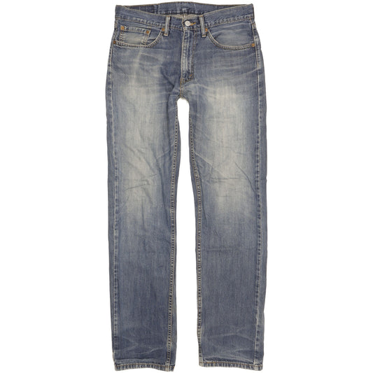 Levi's 505 Men Blue Straight Regular Jeans W32 L32
