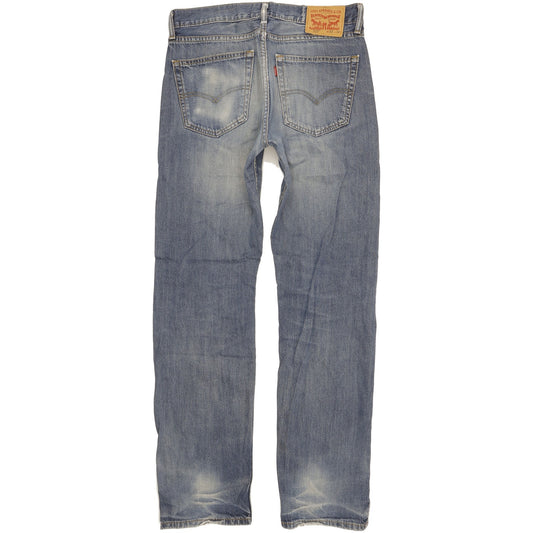 Levi's 505 Men Blue Straight Regular Jeans W32 L32