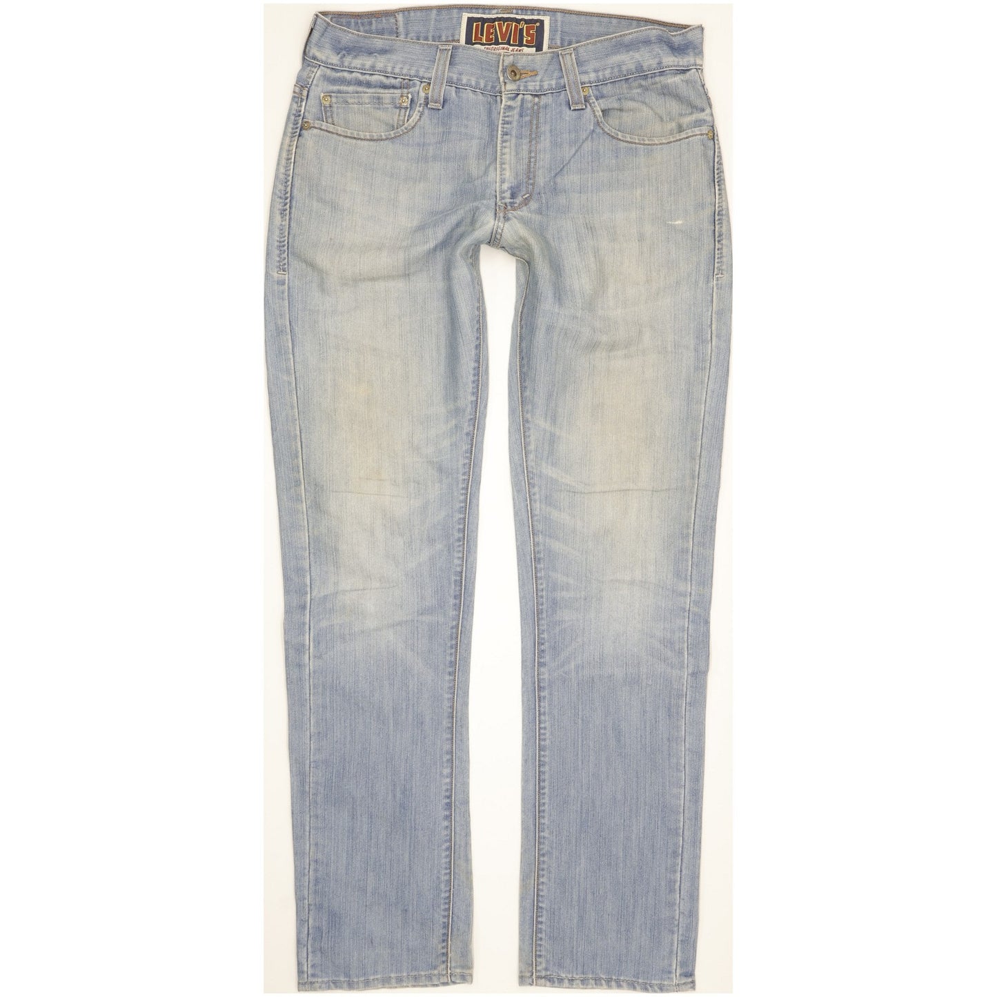 Levi's 511 Men Blue Straight Slim Jeans W34 L32