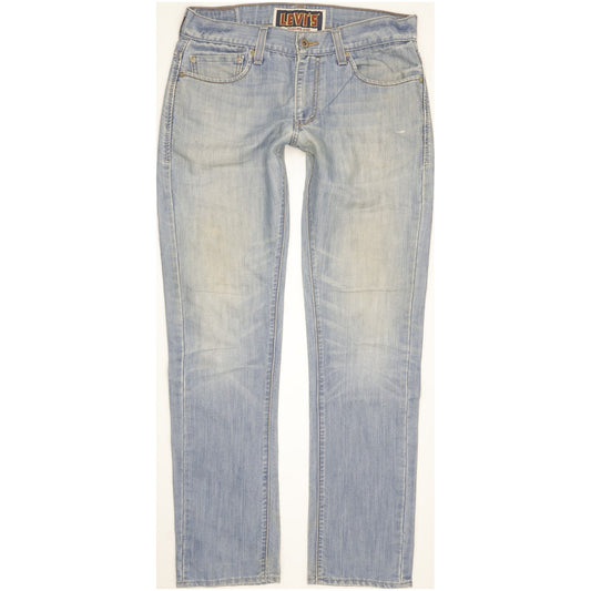 Levi's 511 Men Blue Straight Slim Jeans W34 L32