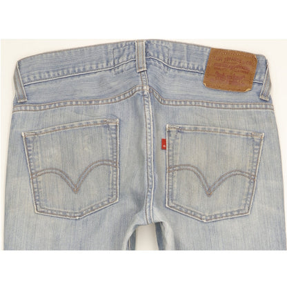 Levi's 511 Men Blue Straight Slim Jeans W34 L32