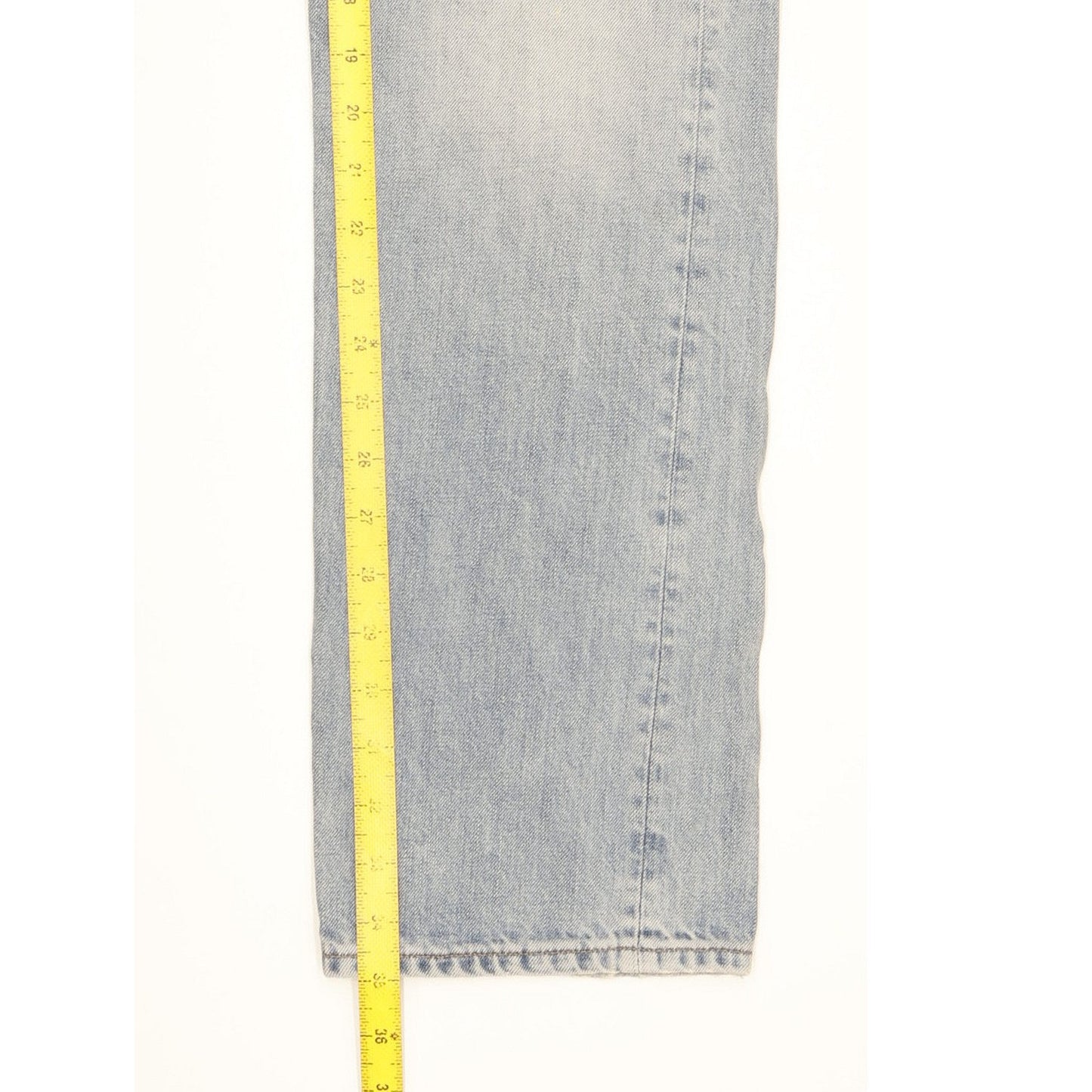 G-Star 3301 Men Blue Straight Slim Jeans W36 L35