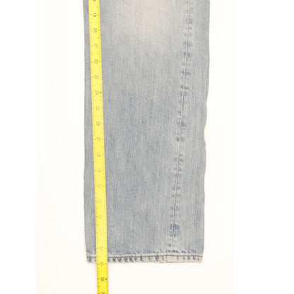 G-Star 3301 Men Blue Straight Slim Jeans W36 L35
