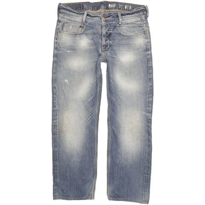 G-Star New Radar Men Blue Straight Loose Jeans W34 L29
