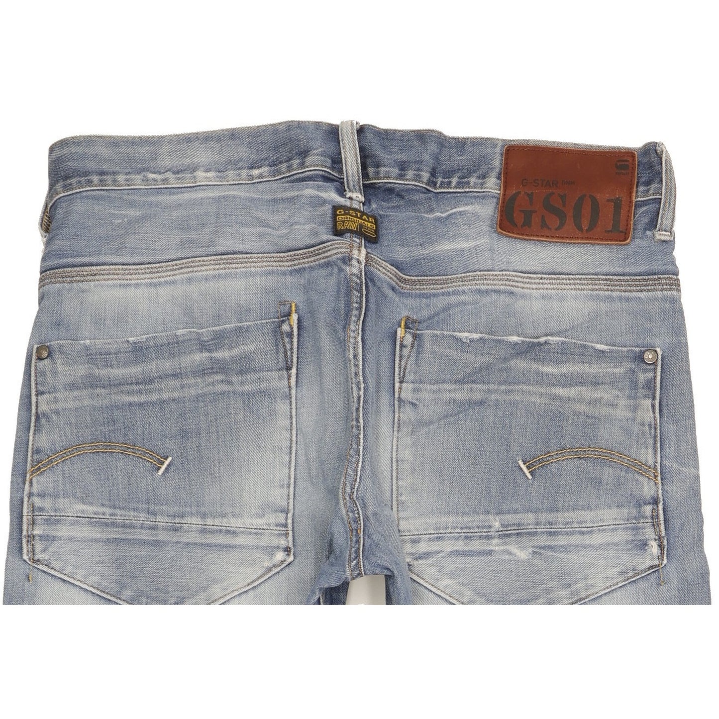 G-Star New Radar Men Blue Straight Loose Jeans W34 L29