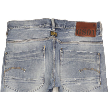 G-Star New Radar Men Blue Straight Loose Jeans W34 L29