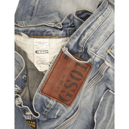 G-Star New Radar Men Blue Straight Loose Jeans W34 L29