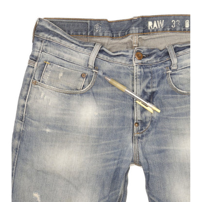 G-Star New Radar Men Blue Straight Loose Jeans W34 L29