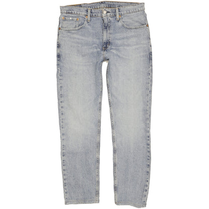 Levi's 502 Men Blue Tapered Regular Stretch Jeans W33 L29