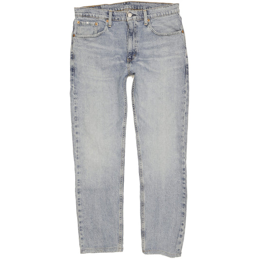 Levi's 502 Men Blue Tapered Regular Stretch Jeans W33 L29