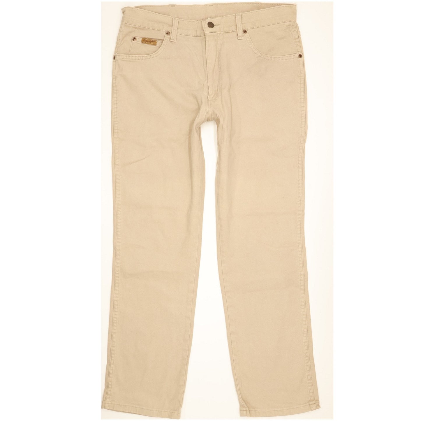 Wrangler Texas Men Beige Straight Regular Jeans W32 L30