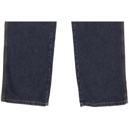 Wrangler Men Blue Straight Regular Stretch Jeans W42 L33