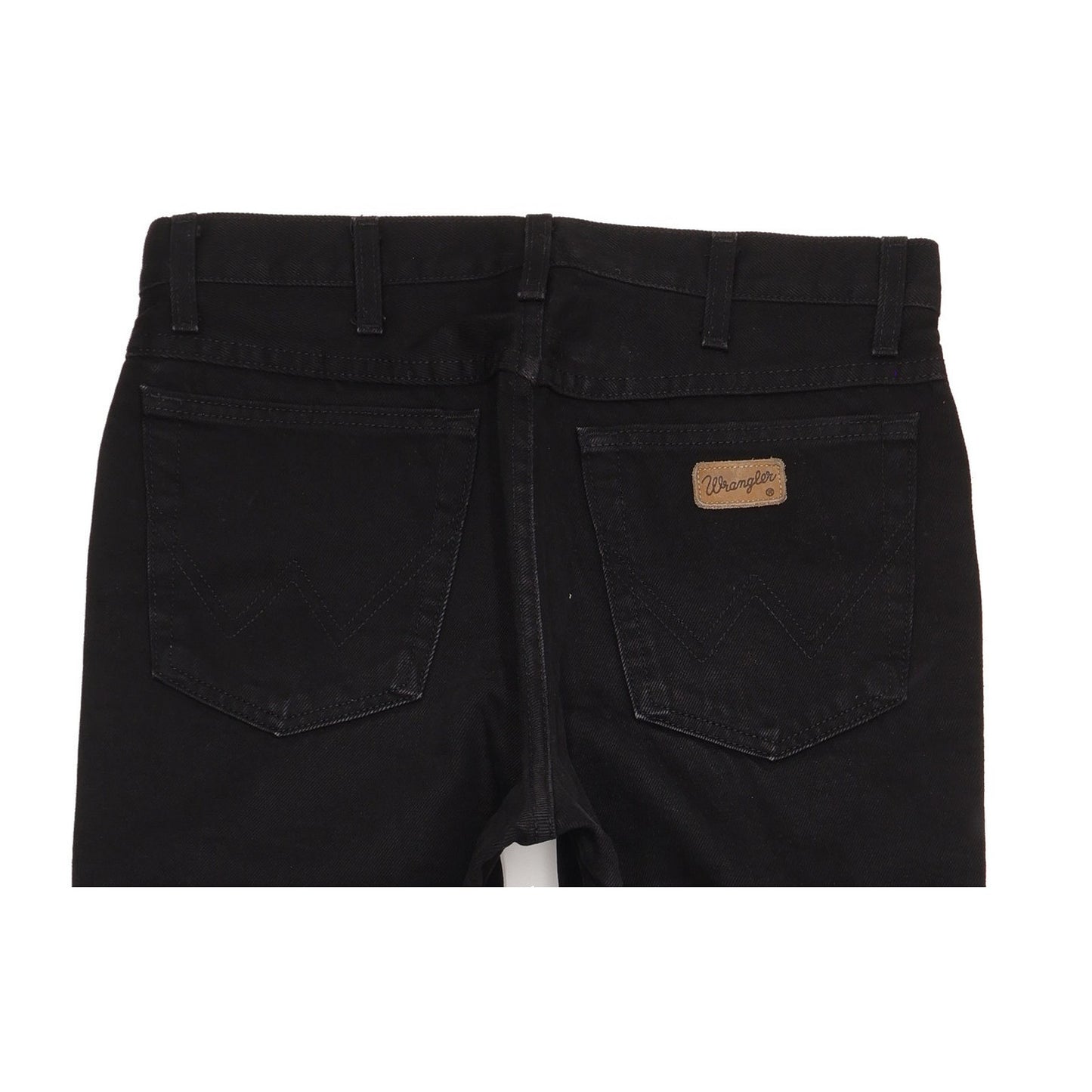 Wrangler Comfort Men Black Straight Regular Jeans W33 L30