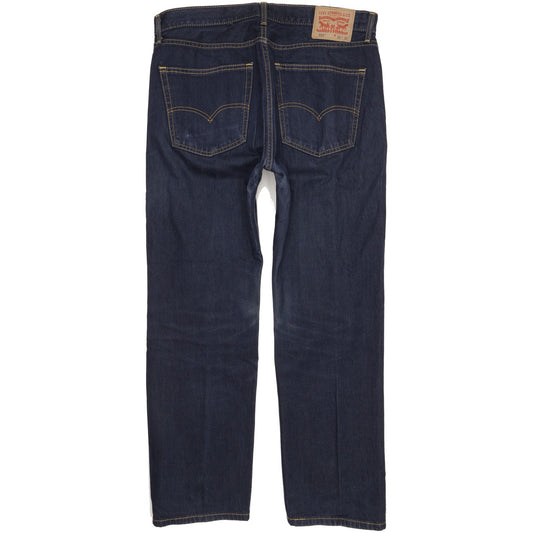 Levi's 505 Men Blue Straight Slim Jeans W36 L30