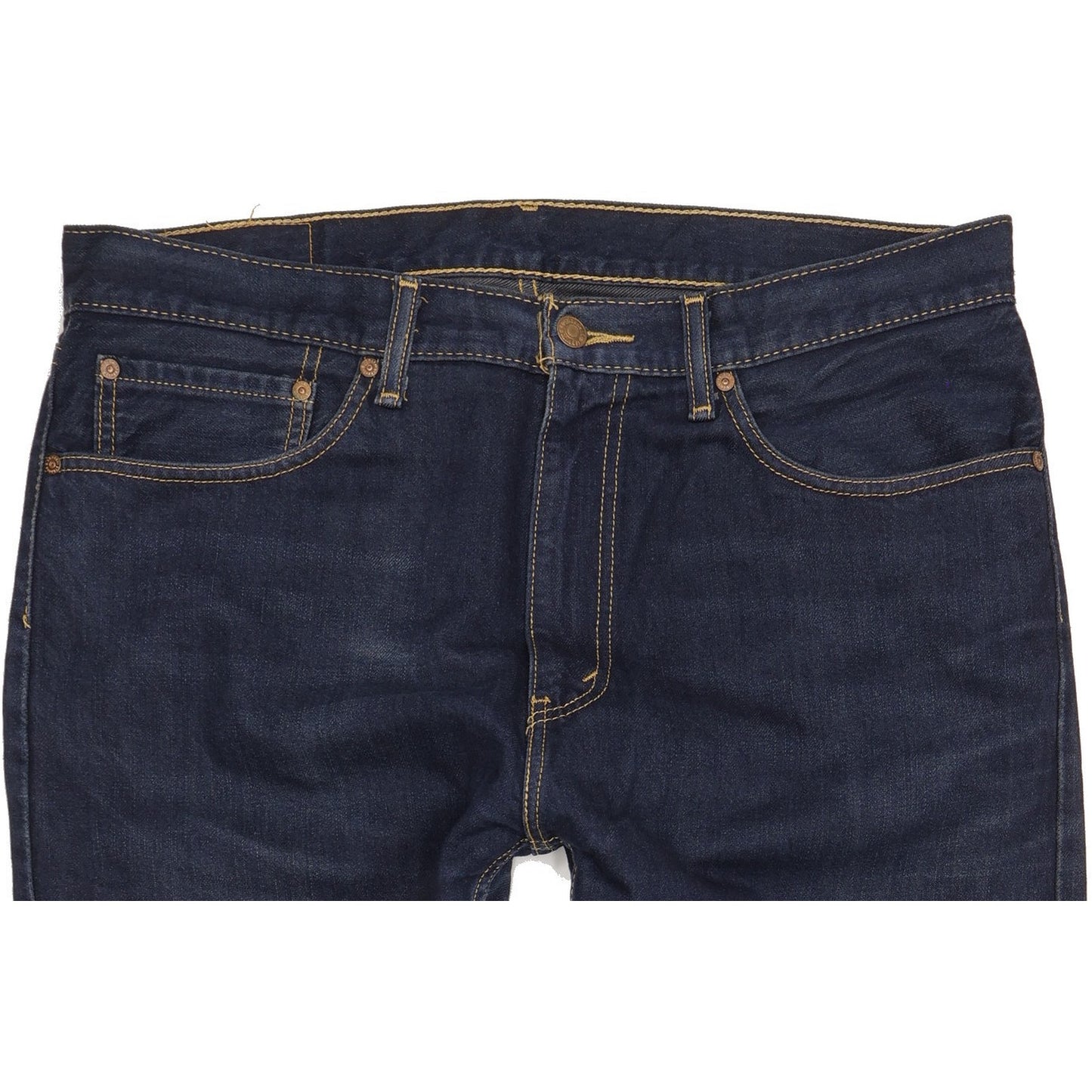 Levi's 505 Men Blue Straight Slim Jeans W36 L30