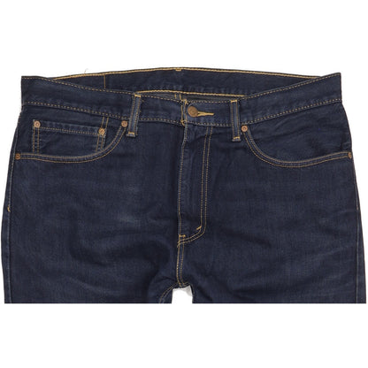 Levi's 505 Men Blue Straight Slim Jeans W36 L30