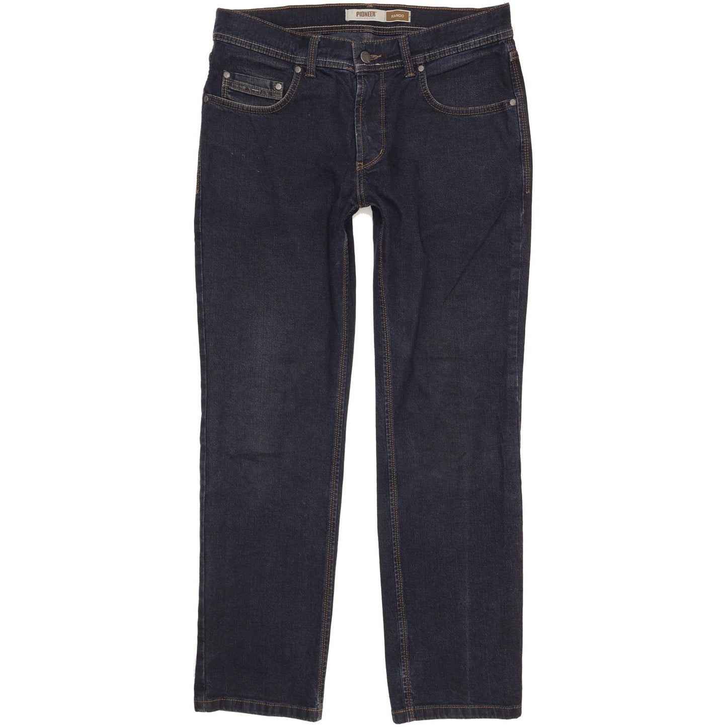 Pioneer Rando Men Blue Straight Regular Stretch Jeans W34 L30