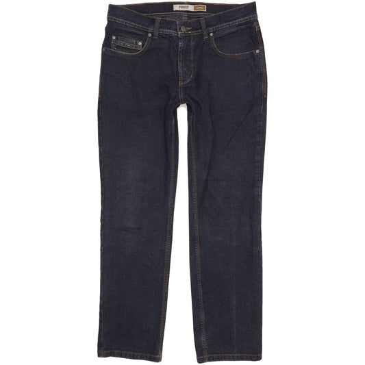 Pioneer Rando Men Blue Straight Regular Stretch Jeans W34 L30