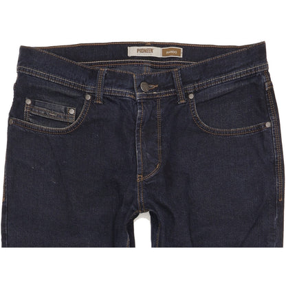Pioneer Rando Men Blue Straight Regular Stretch Jeans W34 L30