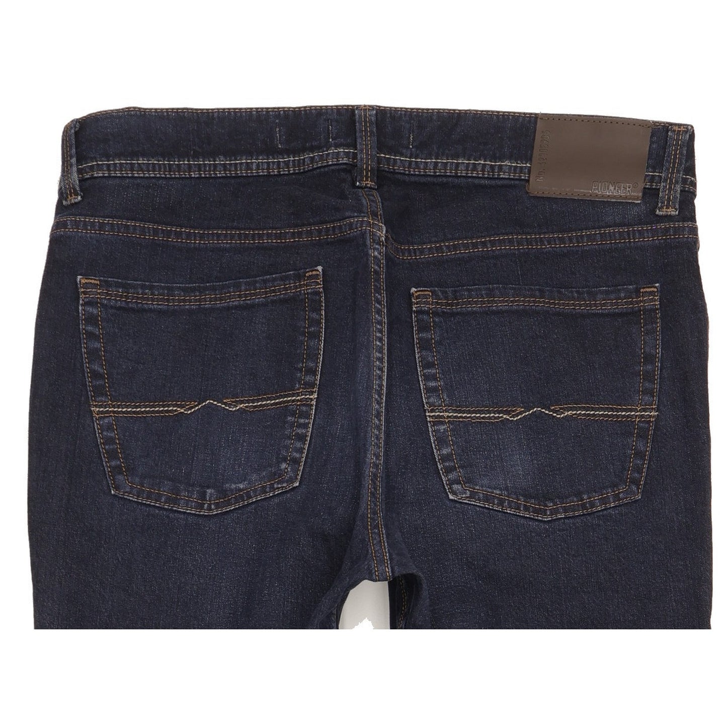 Pioneer Rando Men Blue Straight Regular Stretch Jeans W34 L30