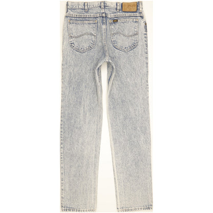 Lee Men Blue Straight Slim Jeans W32 L33