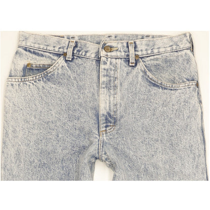 Lee Men Blue Straight Slim Jeans W32 L33