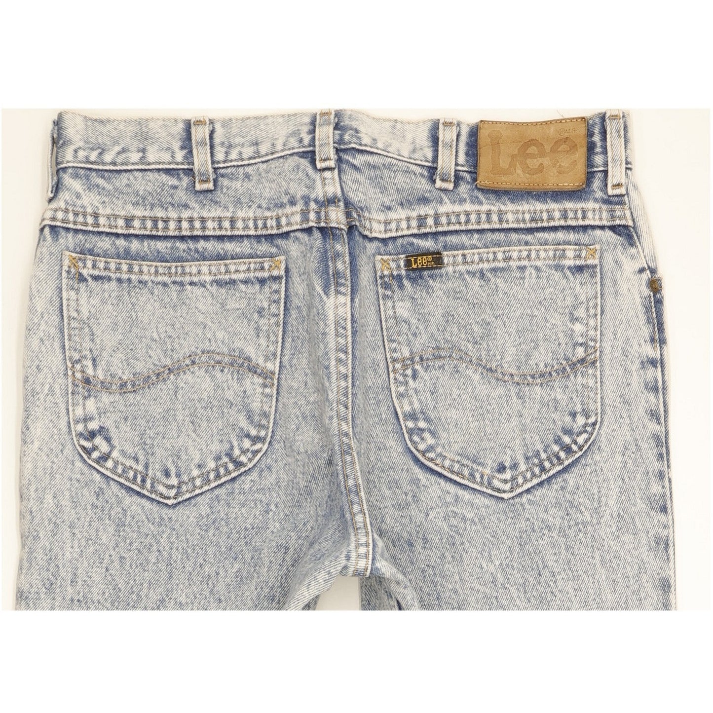 Lee Men Blue Straight Slim Jeans W32 L33