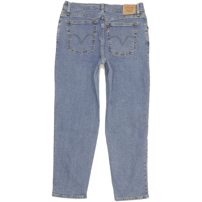 Levi's 550 Blue Tapered Relaxed Stretch Jeans High Waisted W33 L29