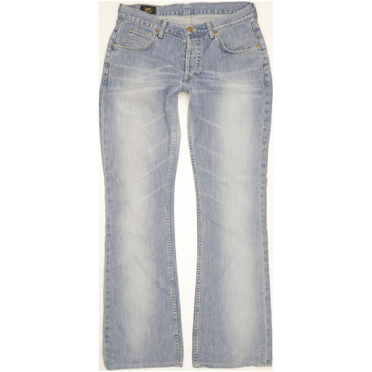 Lee Denver Men Blue Bootcut Regular Jeans W34 L36