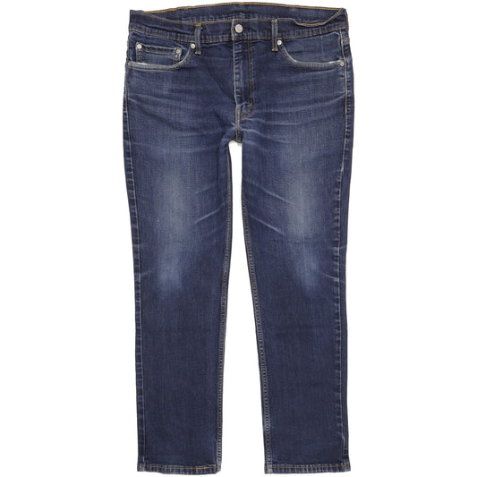 Levi's Men Blue Straight Slim Jeans W34 L29