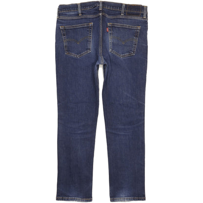 Levi's Men Blue Straight Slim Jeans W34 L29