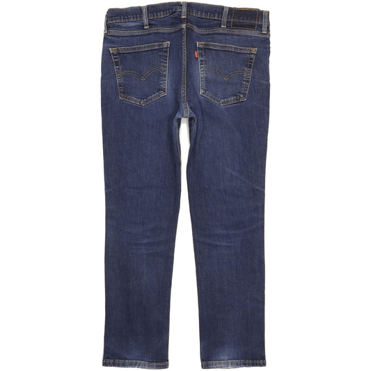 Levi's Men Blue Straight Slim Jeans W34 L29