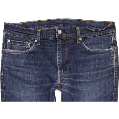 Levi's Men Blue Straight Slim Jeans W34 L29