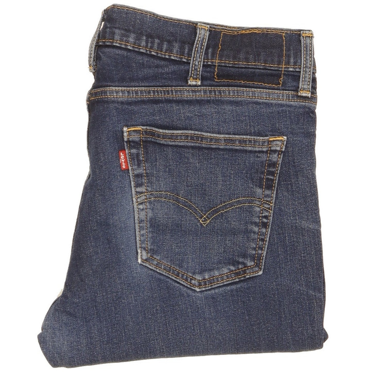 Levi's Men Blue Straight Slim Jeans W34 L29