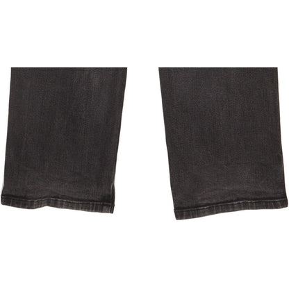 Wrangler Texas Men Black Straight Regular Stretch Jeans W36 L29