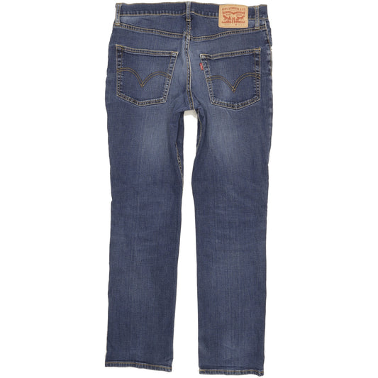 Levi's 511 Men Blue Straight Slim Stretch Jeans W34 L31