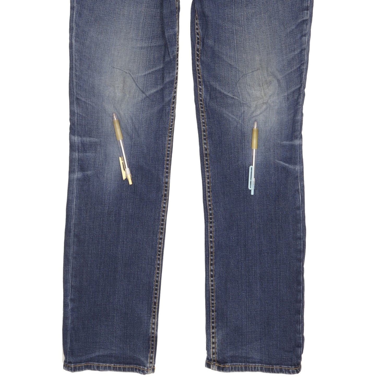 Levi's 511 Men Blue Straight Slim Stretch Jeans W34 L31