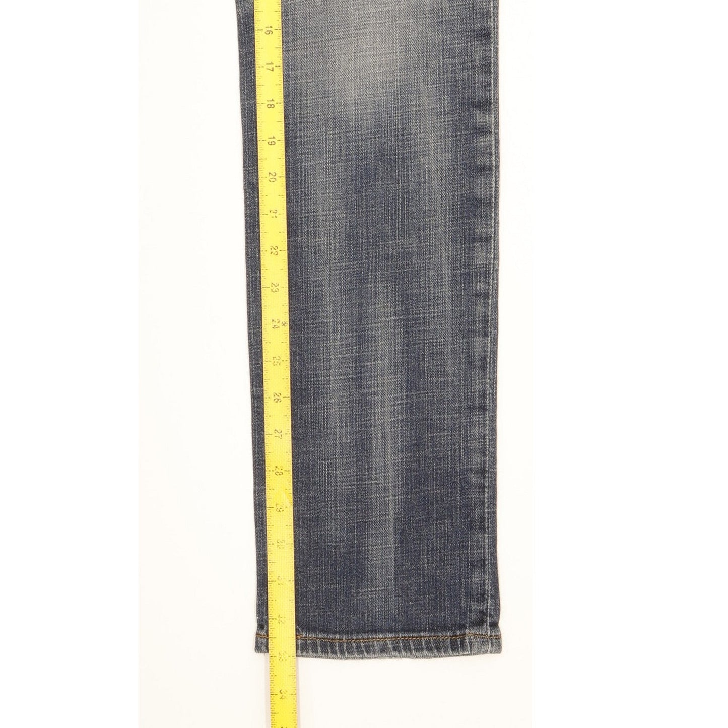 Levi's 571 Women Blue Straight Slim Stretch Jeans W30 L33