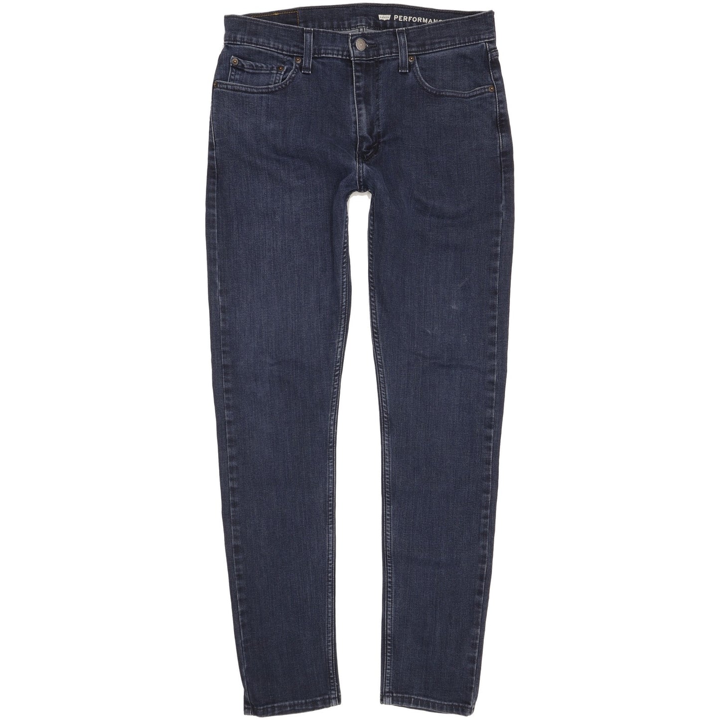 Levi's 512 Men Blue Tapered Slim Stretch Jeans W33 L33