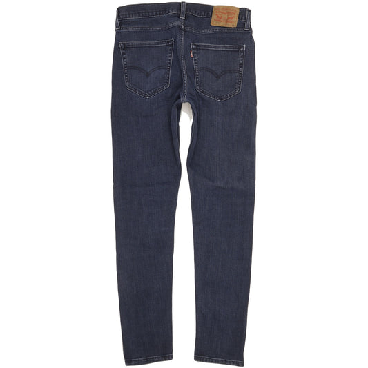 Levi's 512 Men Blue Tapered Slim Stretch Jeans W33 L33